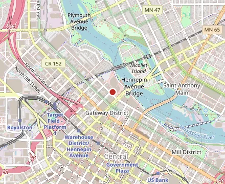 Map showing Kado no Mise