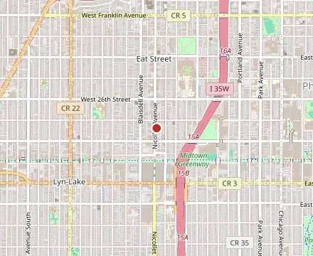 Map showing Quang Restaurant