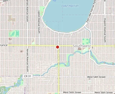 Map showing Broders' Pasta Bar