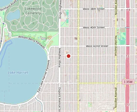 Map showing Tenant Restaurant