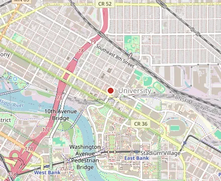 Map showing Al's Breakfast