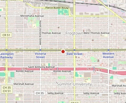 Map showing iPho by Saigon