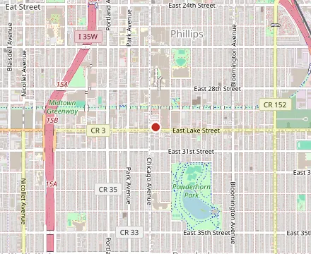 Map showing Hamdi Restaurant