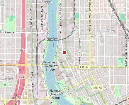 Map showing Diane's Place