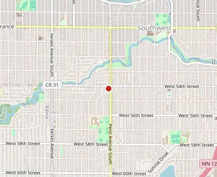 Map showing Colita