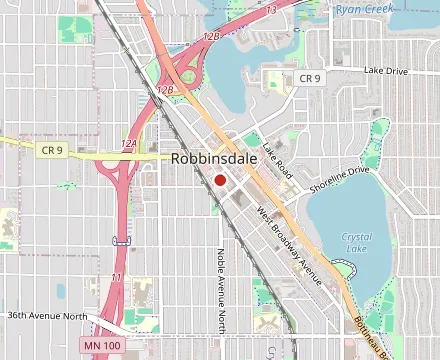 Map showing Travail Kitchen and Amusements